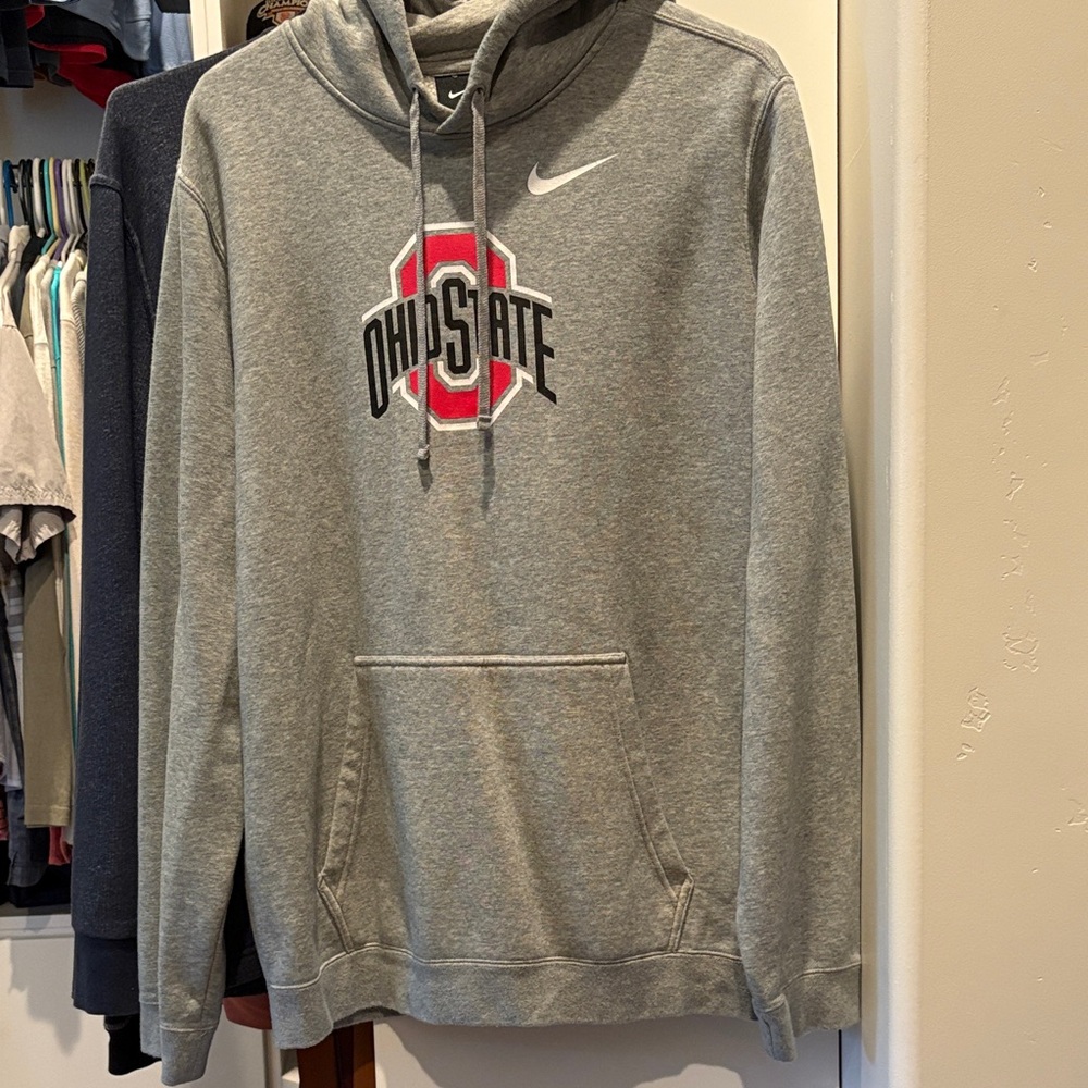 Nike Ohio State Gray Hoodie